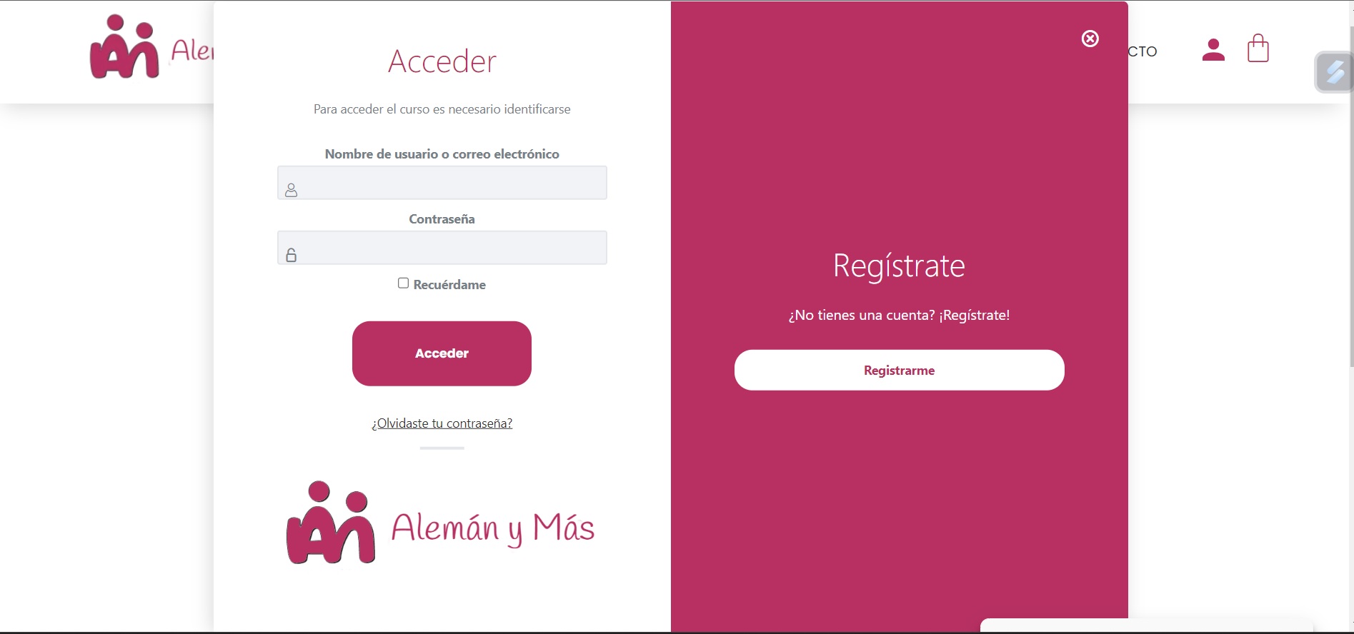 acceder alemán y más 